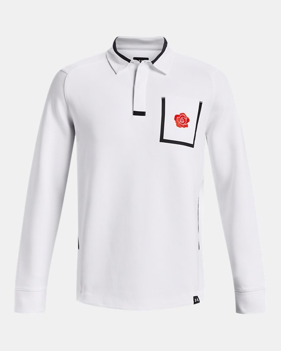 UA Rose Rugby Shirt Unisex, White, pdpMainDesktop image number 8